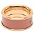 Hermès Hermes Ring mit Emaille-Band in Roségold Golden - Ansicht 7