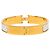 Hermès Bracciale Hermes Click H PM Bianco D'oro - vista 3