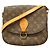 Borsa a tracolla Louis Vuitton Monogram Saint Cloud GM Marrone