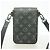 Borsa a tracolla verticale Louis Vuitton Monogram Eclipse S-Lock Nero - vista 10