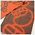 Hermès Sciarpa in cashmere Hermes Boucles Camouflage Marrone Arancione - vista 3