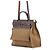 Hermès Borsa Hermes Herbag Zip PM Taupe Damier ebene - vista 2