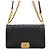 Borsa a tracolla Chanel Boy con catena Nero