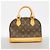 Borsa Louis Vuitton Alma BB Monogram Marrone - vista 10