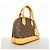 Borsa Louis Vuitton Alma BB Monogram Marrone - vista 2