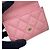 Portafoglio tri-fold Chanel rosa - vista 9