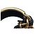 Chanel Ring aus goldfarbenem Leder und Metall - Ansicht 5