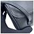 Bolsa de ombro Chanel em couro de bezerro granulado preto - vista 6