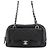 Chanel Matelassé Black Grained Calfskin Shoulder Bag