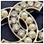 Chanel Faux Pearl and Rhinestone Brooch Golden - view 7
