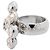 Chanel Coco Mark Silberring - Ansicht 2