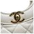Chanel Matelassé Mini Handtasche Weiß - Ansicht 14