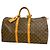 Keepall Bolsa Boston Louis Vuitton Marrom