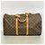 Keepall Bolsa Boston Louis Vuitton Marrom - vista 12