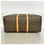 Keepall Bolsa Boston Louis Vuitton Marrom - vista 3
