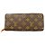 Louis Vuitton Monogram Portefeuille Clemence Long Wallet