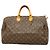 Borsa Louis Vuitton Monogram Speedy 40 Marrone