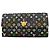 Louis Vuitton Monogram Multicolor Portefeuille Sarah Long Wallet Rosso