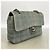 Borsa a tracolla Chanel in denim blu - vista 2