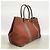 Hermès Hermes Garden PM Tote Bag in Brown Toile Officier Braun - Ansicht 2