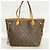 Borsa Tote Louis Vuitton Monogram Neverfull MM Marrone - vista 12