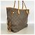 Borsa Tote Louis Vuitton Monogram Neverfull MM Marrone - vista 2