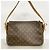 Bolsa de Ombro Louis Vuitton Monogram Vivacite GM Marrom - vista 11