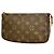 Bolsa Louis Vuitton Monogram Pochette Accessoires Marrom