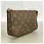 Bolsa Louis Vuitton Monogram Pochette Accessoires Marrom - vista 2