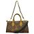 Borsa a mano OnTheGo EW con catena Monogram Giant Reverse Louis Vuitton Marrone