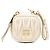 Miu Miu Matelassé Portachiavi Accessorio Charm Marrone Beige