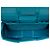 Borsa a tracolla Bottega Veneta Maxi Intrecciato Candy Cassette Blu Turchese - vista 4