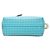 Bolsa Mini By The Way Fendi Gingham Check Branco Azul - vista 3