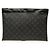 Louis Vuitton Monogram Eclipse Pochette Discovery Clutch Bag Preto