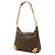 Borsa a tracolla Louis Vuitton Monogram Boulogne 35 Marrone - vista 2