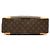 Borsa a tracolla Louis Vuitton Monogram Boulogne 35 Marrone - vista 3