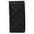 Louis Vuitton Monogram Eclipse Portefeuille Brazza Long Wallet Black