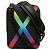 Louis Vuitton Taiga Rainbow Danube Messenger Bag Black Multiple colors