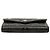 Louis Vuitton Monogram Empreinte Portefeuille Victorine Tri-fold Wallet Nero - vista 3