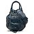 Balenciaga Classic Mini Pom Handtasche Marineblau