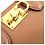 Salvatore Ferragamo Gancini Handtasche Braun Beige - Ansicht 5