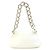 Borsa Chloé Juana in pelle eggshell Bianco sporco - vista 2