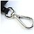 Charm per borsa Prada in nylon e pelle nera Nero - vista 3