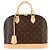 Bolso Louis Vuitton Alma PM Monogram Castaño