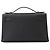 Hermès Borsa Hermes Pochette Kelly Swift Black Nero - vista 3