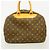 Borsa Louis Vuitton Monogram Deauville Marrone - vista 11