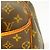 Borsa Louis Vuitton Monogram Deauville Marrone - vista 7