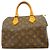 Louis Vuitton Monogram Speedy 25 Handtasche Braun