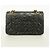 Borsa a tracolla Chanel in pelle d'agnello matelassé nera Nero - vista 14