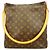 Bolsa de Ombro Louis Vuitton Monogram Looping GM Marrom